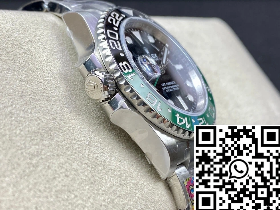 Clean M126720VTNR-0001 Black Dial Master II GMT Factory Rolex 0501